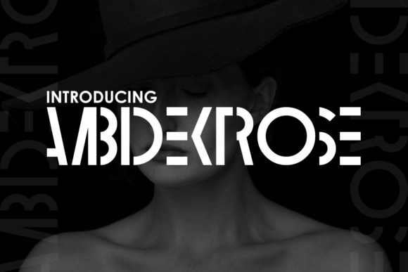 Ambidextrose: A Striking Display Typeface for Bold Brands