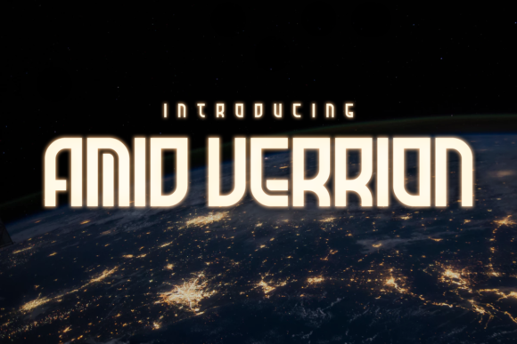 Amid Verrion: A Distinctive Display Typeface for Editorial Design