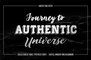 Authentic Trio Typeface for Polished Branding