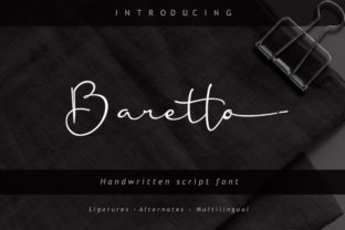 Baretto: The Premium Script Handwritten Font for Marketers