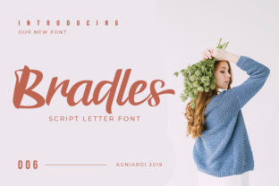 Bradles: A Bold Handwritten Typeface for Makers