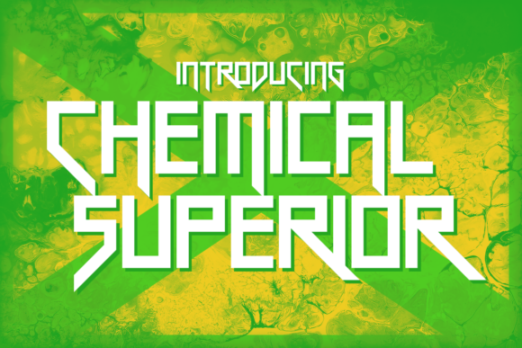 Chemical Superior: The Ultimate Display Font for Marketers