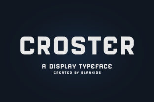 Croster Typeface for Bold Business Branding