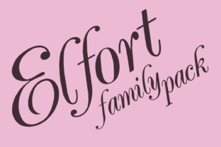 Elfort: A Vintage Script Font for Handmade Brands