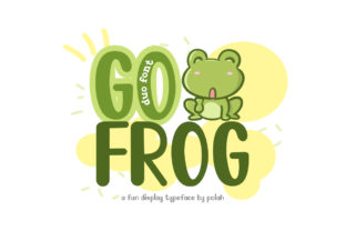 Go Frog: A Fun Display Typeface for Digital Brands