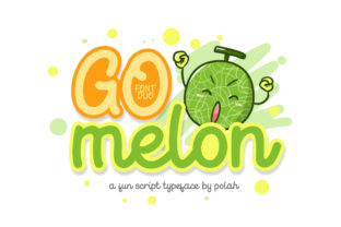 Go Melon: A Fun Display Typeface for Branding