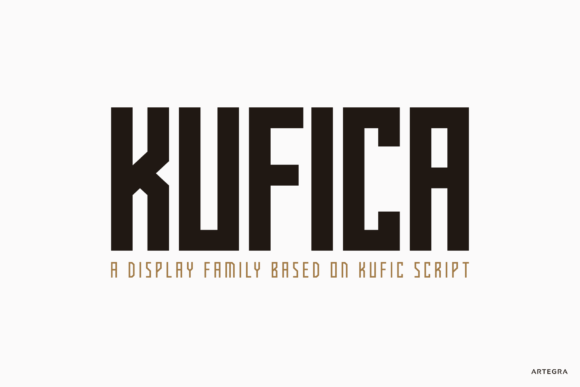 Kufica Typeface: Bold Geometric Fonts for Modern Campaigns