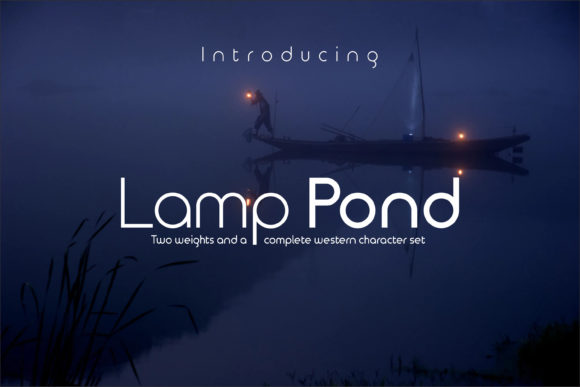 Lamp Pond Typeface for Professional Branding