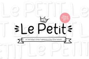 Le Petit: A Whimsical Display Typeface for Editorial Joy