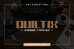 Quiltix Typeface Review for Makers
