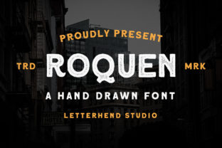 Roquen Font Review: A Playful Display Typeface for Modern Design