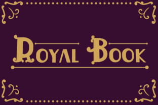 Royal Book Typeface for Elegant Campaign Design