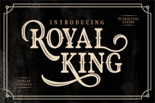 Royal King: A Vintage Display Typeface for Modern Web Design