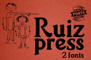 Ruiz Duo: Vintage Display Fonts for Branding