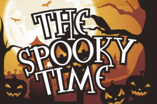 The Spooky Time Font for Halloween Branding