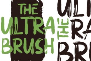 The Ultra Brush Typeface Review for Modern Designers