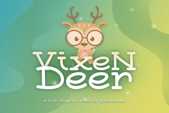 Vixen Deer: The Ultimate Winter Display Typeface
